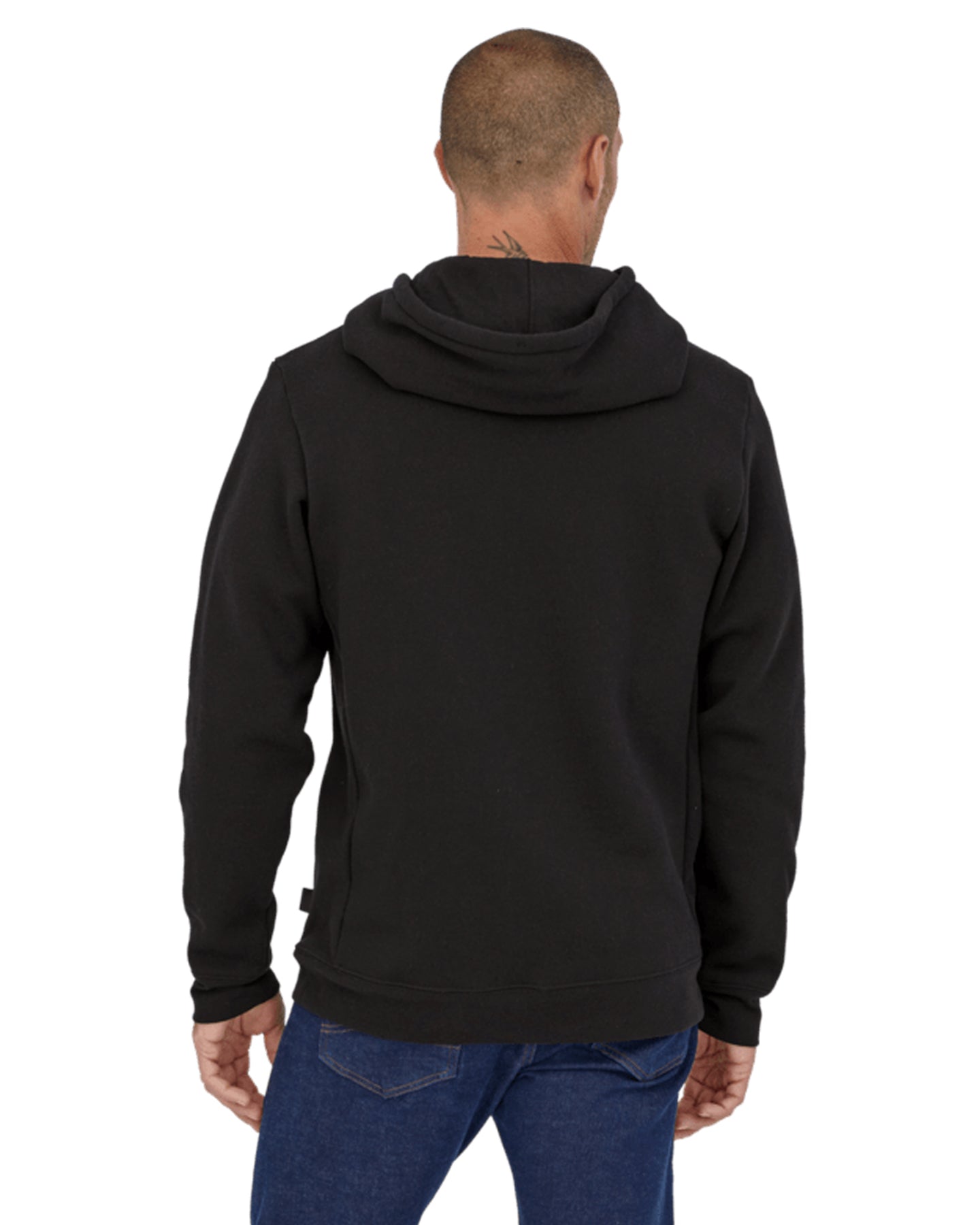 Patagonia P-6 Logo Uprisal Hoody - Black Hoodies & Sweatshirts - Trojan Wake Ski Snow