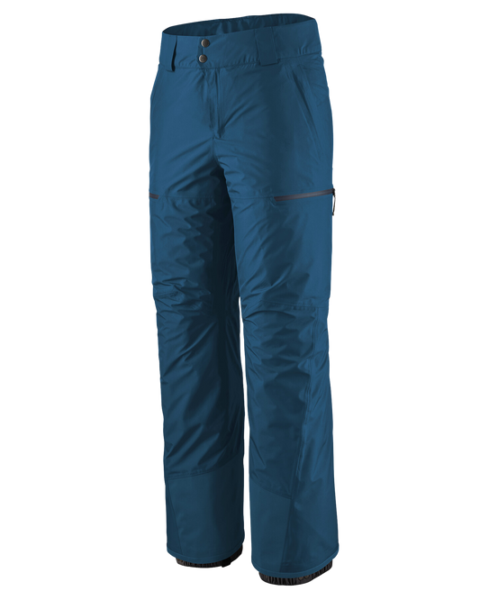 Patagonia Powder Town Pants - Reg - Lagom Blue Snow Pants - Trojan Wake Ski Snow