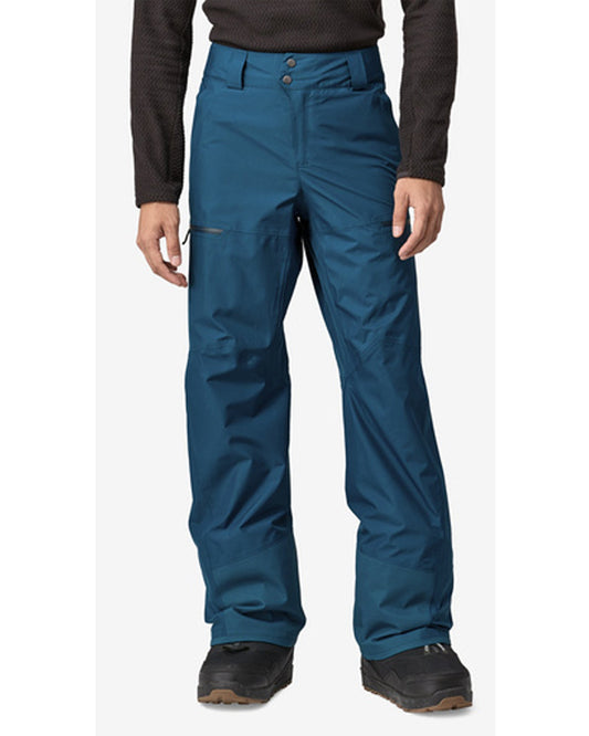 Patagonia Powder Town Pants - Reg - Lagom Blue Snow Pants - Trojan Wake Ski Snow