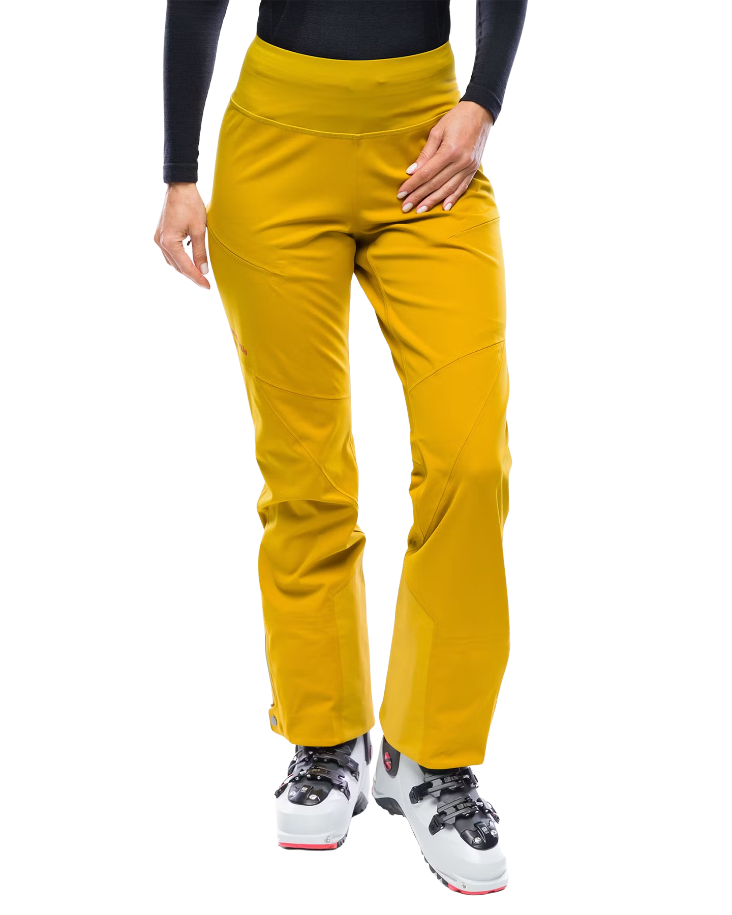Patagonia Women's Upstride Pants - Cosmic Gold Women's Snow Pants - Trojan Wake Ski Snow