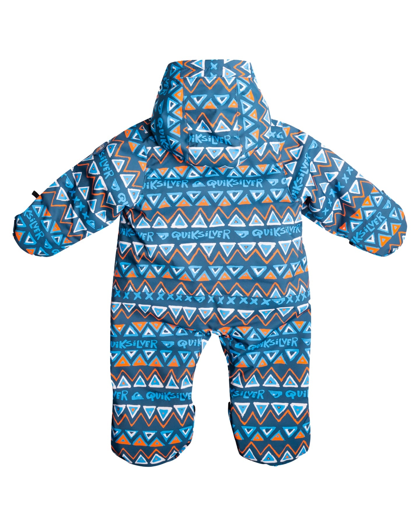 Quiksilver Baby Snow Suit - Snow Pyramid / Majolica Blue Onesies - Trojan Wake Ski Snow