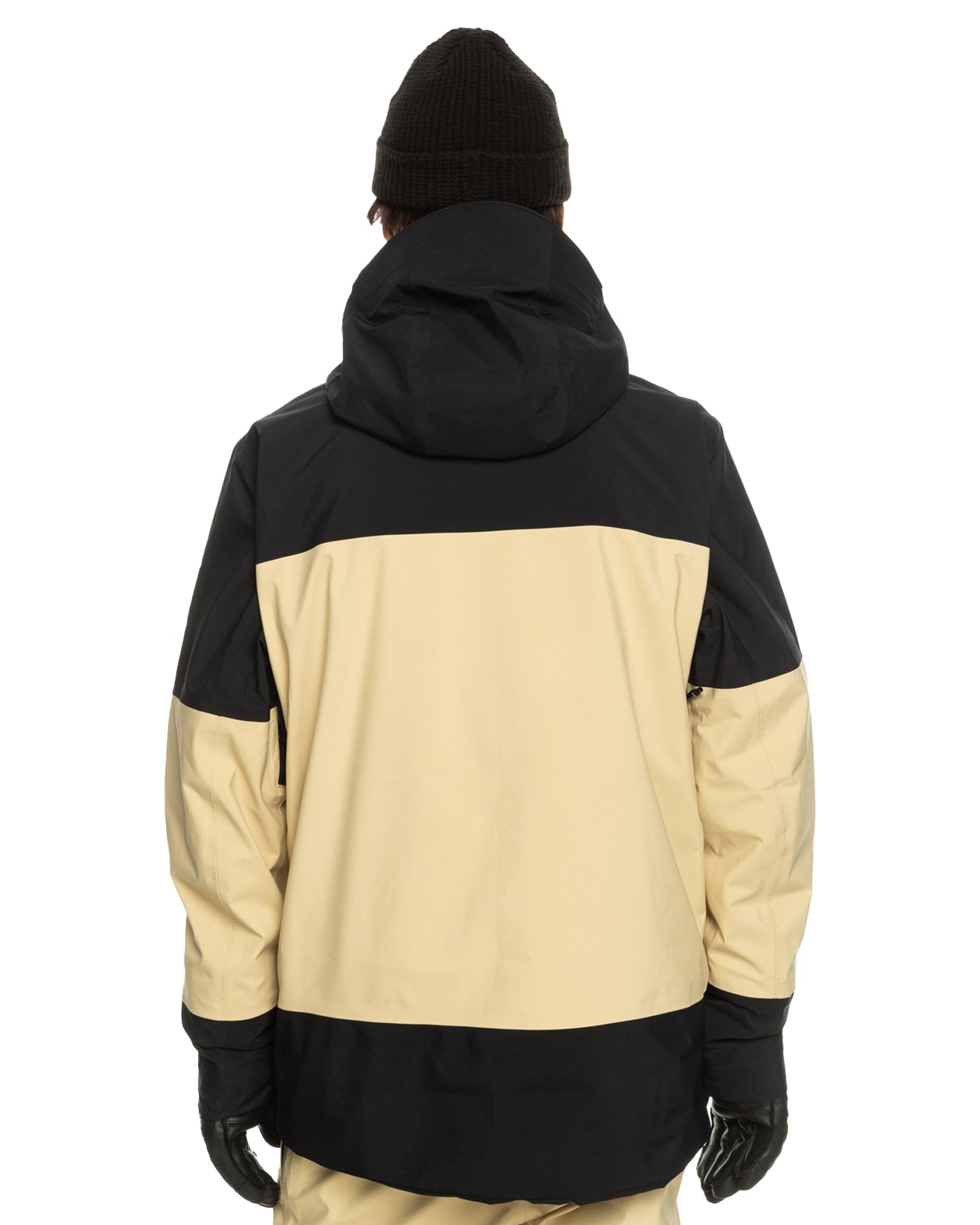 Quiksilver Men s Forever Stretch Gore Tex Technical Snow Jacket Pale Khaki Shop Coats Jackets at Trojan Wake Ski Snow Snow Skiers Warehouse