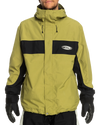 Quiksilver Men's High Altitude Gore-Tex® Technical Snow Jacket - Green Olive Snow Jackets - Trojan Wake Ski Snow