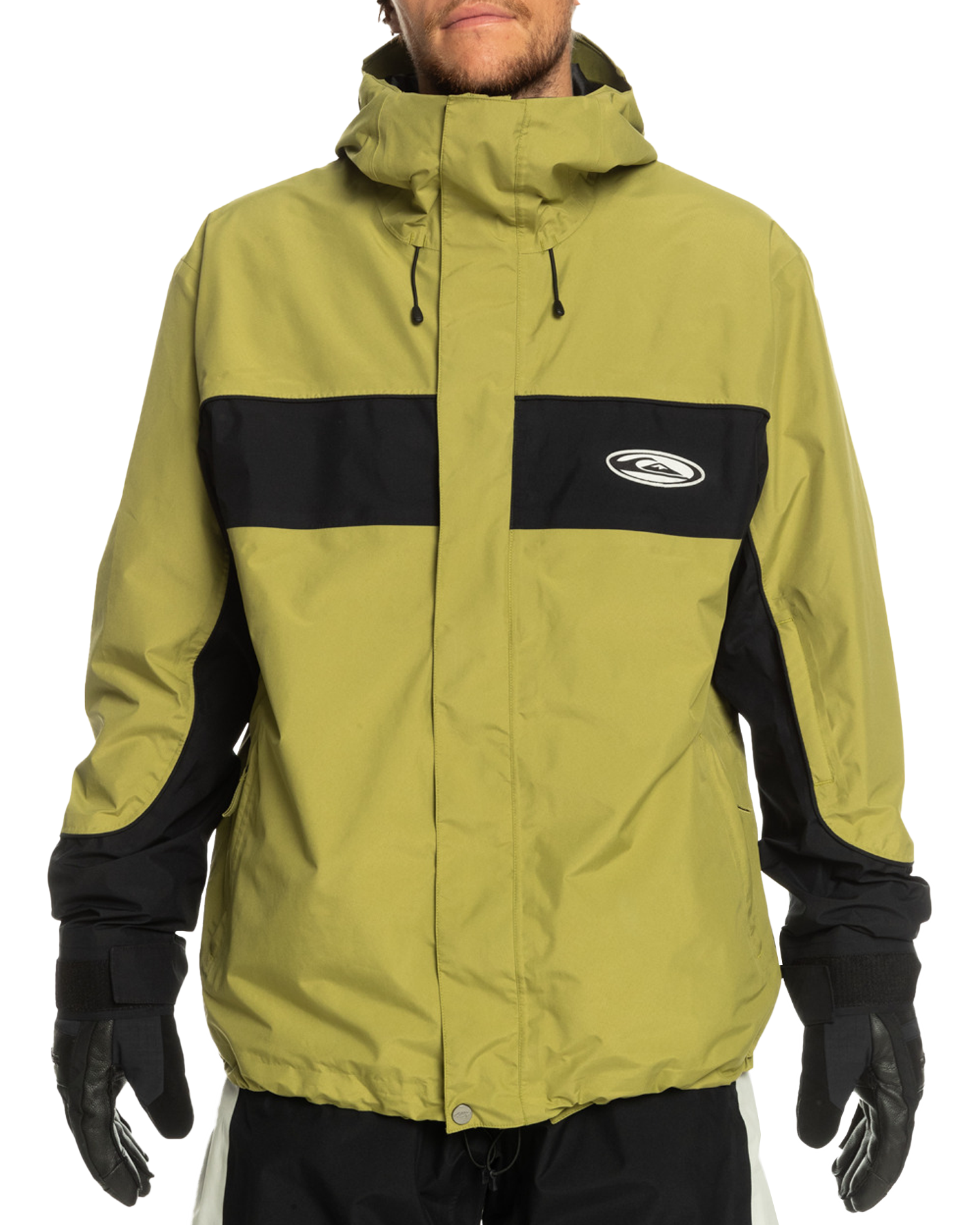 Quiksilver Men's High Altitude Gore-Tex® Technical Snow Jacket - Green Olive Snow Jackets - Trojan Wake Ski Snow