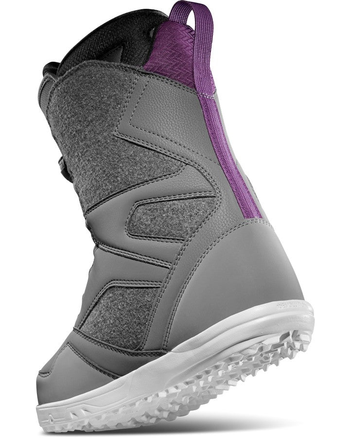 Thirtytwo STW BOA Womens Snowboard Boots - Grey/Purple - 2022 Snowboard Boots - Trojan Wake Ski Snow