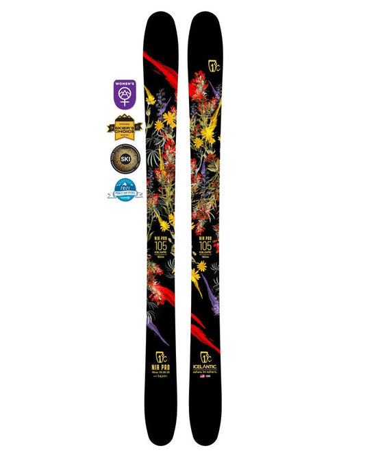 Icelantic NIA Pro 105 Snow Skis - Trojan Wake Ski Snow