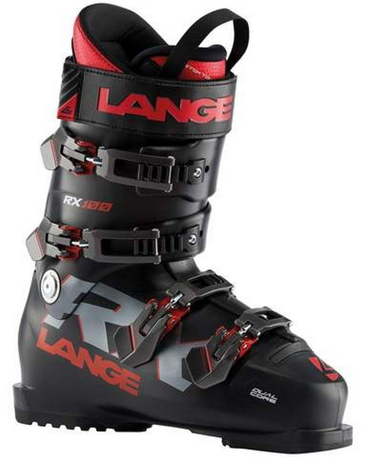 Lange RX 100 - Black/Red - 2020 Men's Snow Ski Boots - SnowSkiersWarehouse