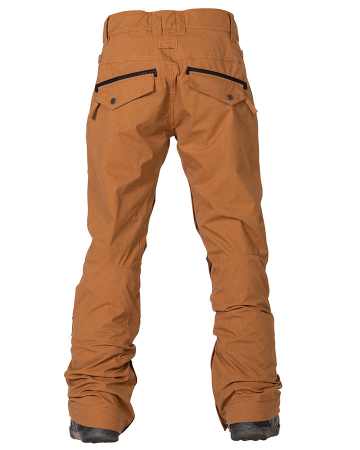 Nikita Womens White Pine Textured Pant - Caramel - 2021 Snow Pants - Trojan Wake Ski Snow