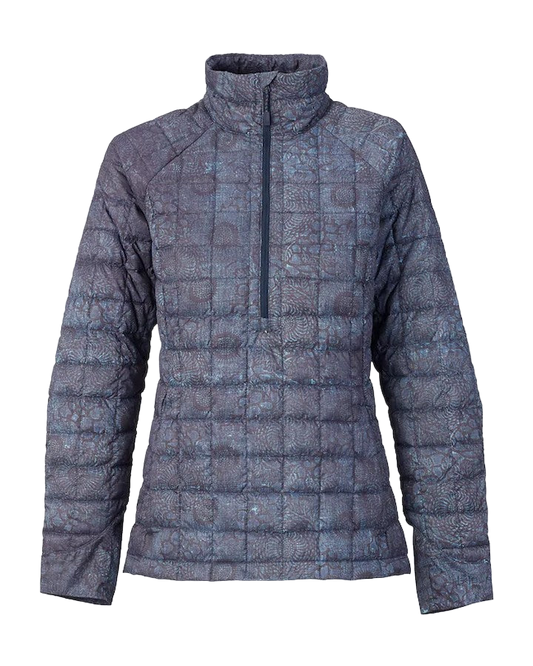 Burton Women's [ak]® Baker Lite Down Snow Jacket - Indigo Floral Jackets - SnowSkiersWarehouse