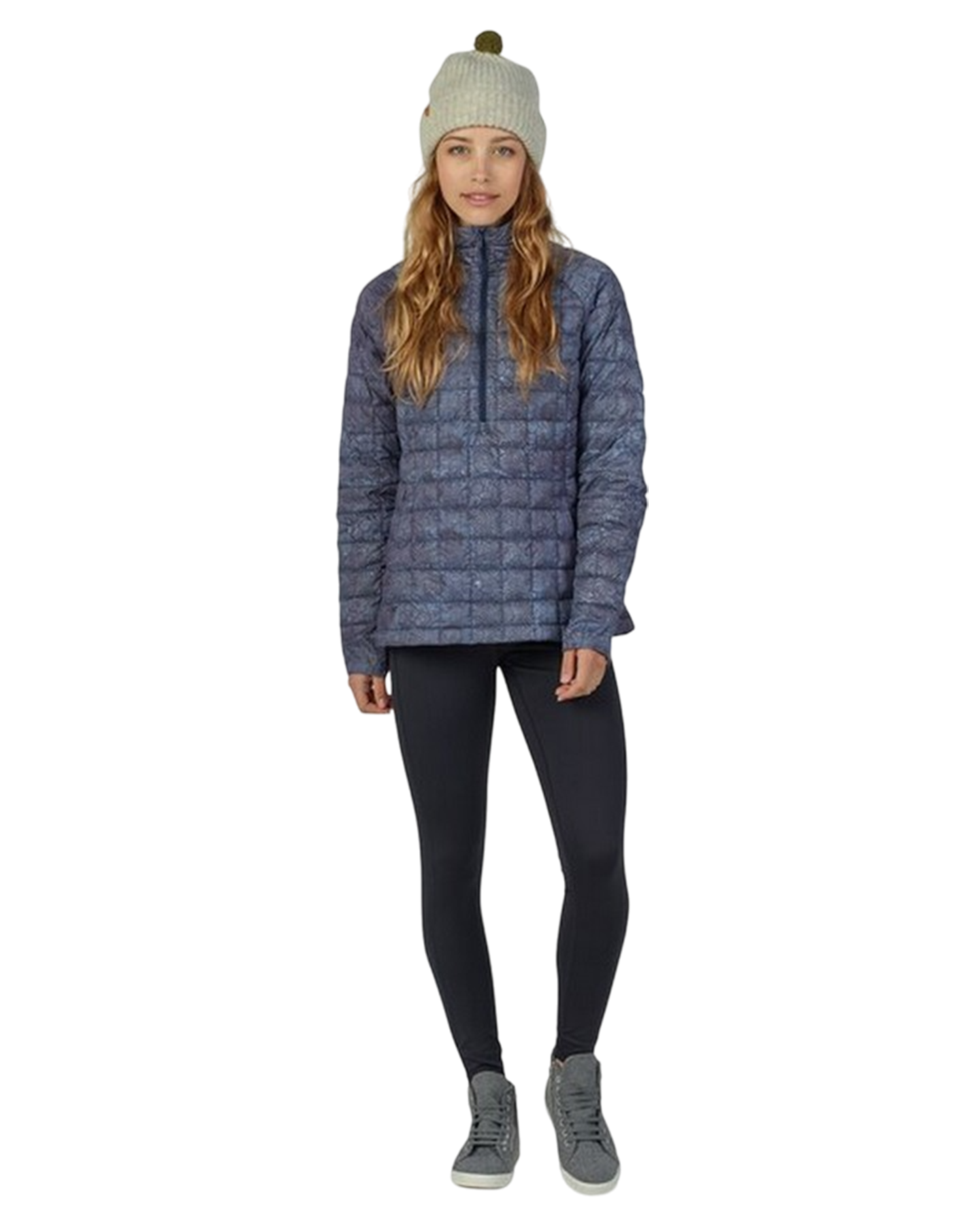 Burton Women's [ak]® Baker Lite Down Jacket - Indigo Floral Jackets - Trojan Wake Ski Snow