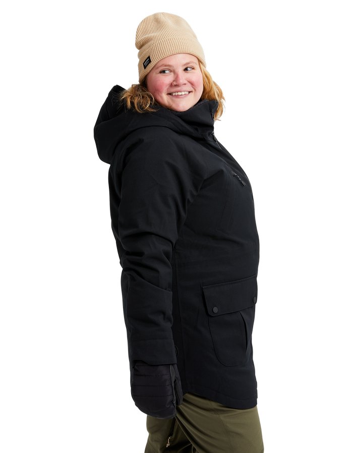 Burton Womens Prowess Jacket - True Black - 2023 Snow Jackets - Trojan Wake Ski Snow