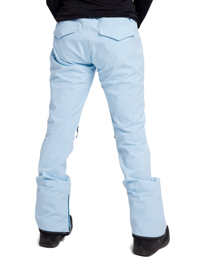 Burton Vida Womens Pant - Crystal Blue - 2022 Snow Pants - Trojan Wake Ski Snow