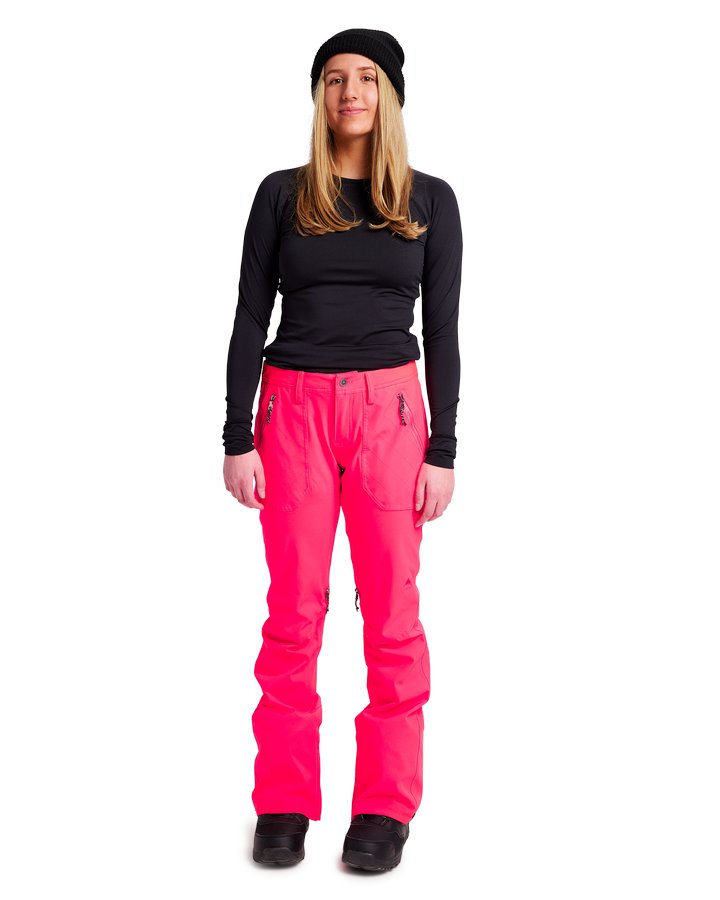 Burton Vida Womens Pant - Potent Pink - 2022 Snow Pants - Trojan Wake Ski Snow