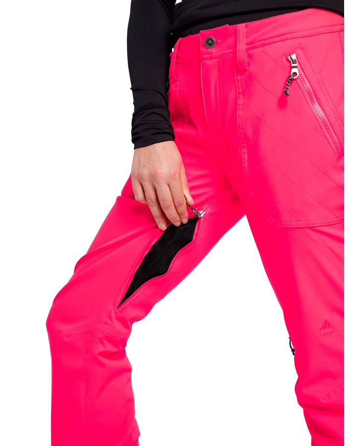 Burton Vida Womens Pant - Potent Pink - 2022 Snow Pants - Trojan Wake Ski Snow