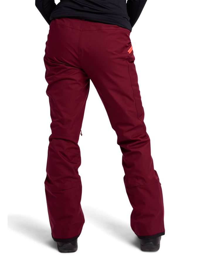 Burton Marcy Womens High Rise Womens Pant - Mulled Berry - 2022 Snow Pants - Trojan Wake Ski Snow