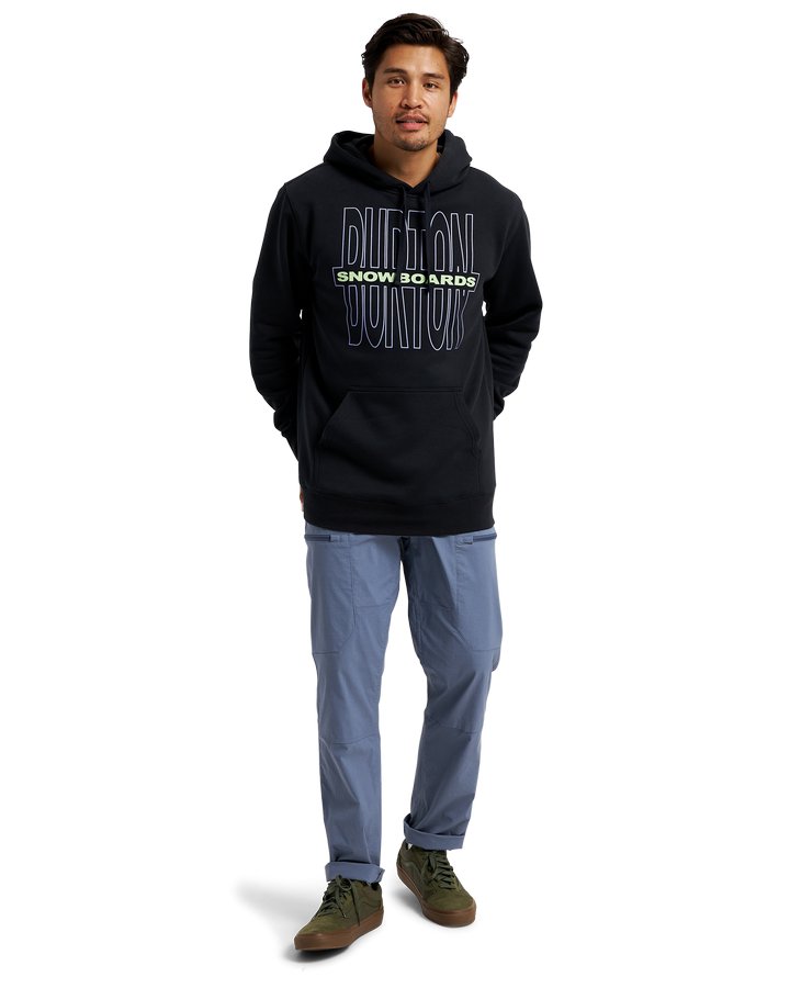 Burton Farrington Pullover Hoodie - True Black Hoodies & Sweatshirts - Trojan Wake Ski Snow