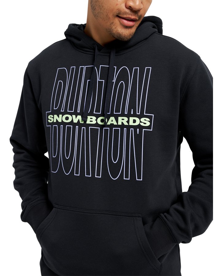 Burton Farrington Pullover Hoodie - True Black Hoodies & Sweatshirts - Trojan Wake Ski Snow