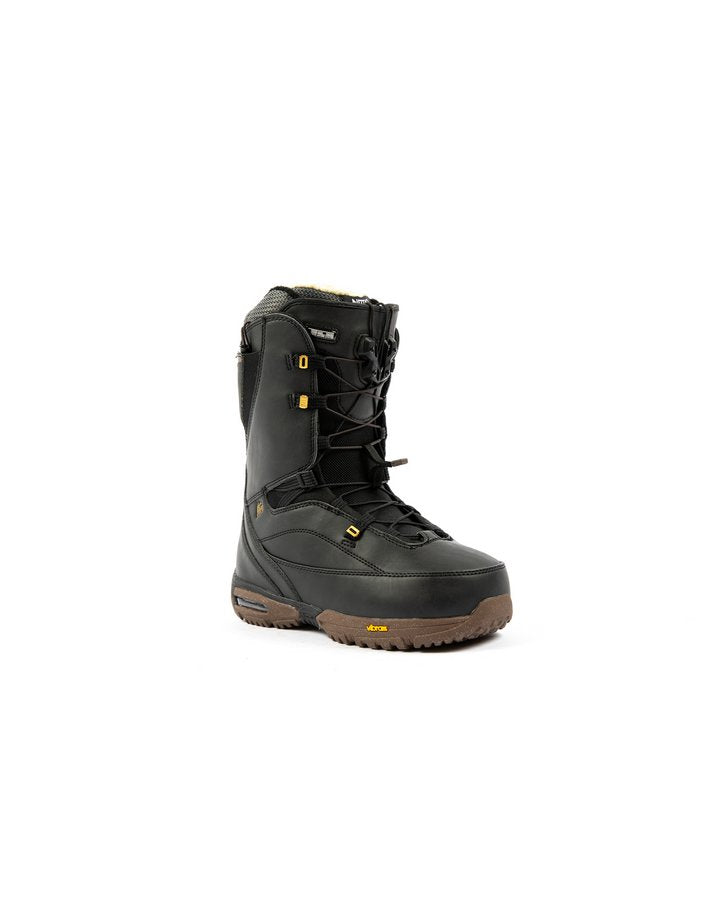 Nitro Faint TLS Womens Snowboard Boots - Black/Gold - 2022 Snowboard Boots - Trojan Wake Ski Snow