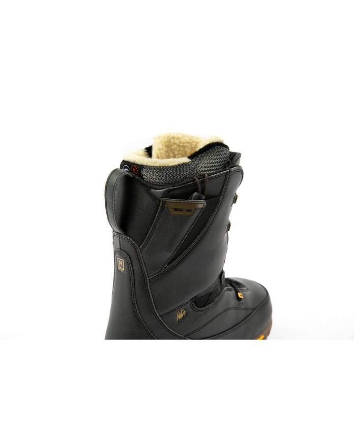 Nitro Faint TLS Womens Snowboard Boots - Black/Gold - 2022 Snowboard Boots - Trojan Wake Ski Snow