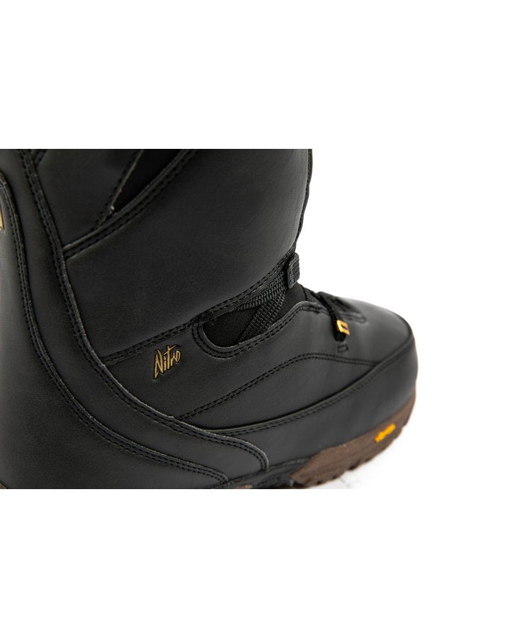 Nitro Faint TLS Womens Snowboard Boots - Black/Gold - 2022 Snowboard Boots - Trojan Wake Ski Snow