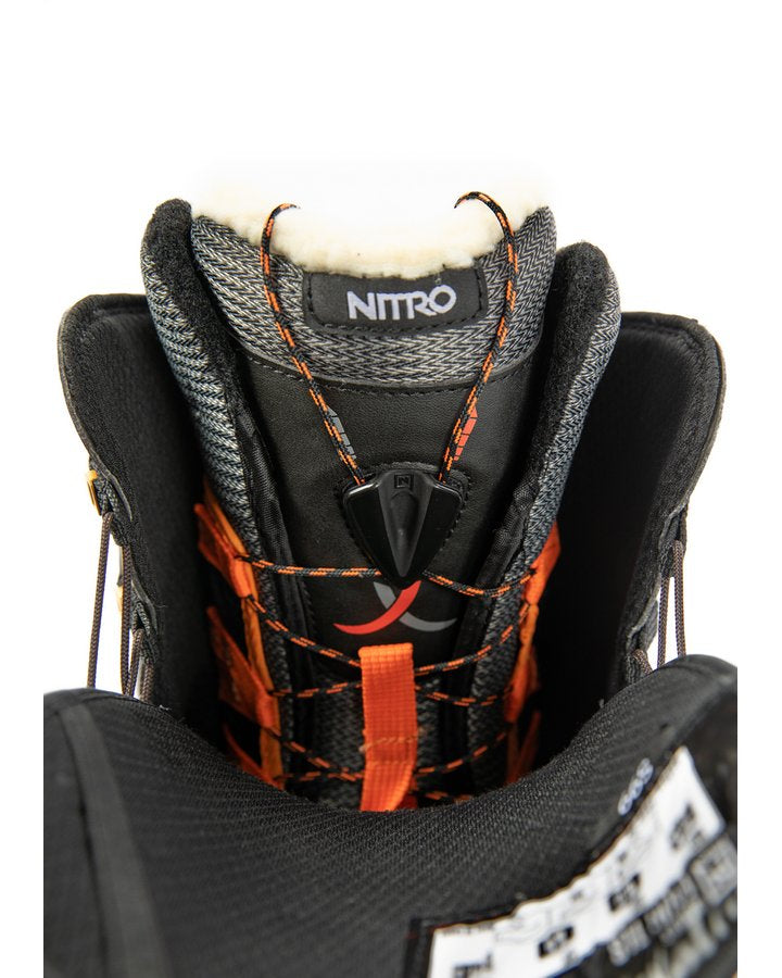 Nitro Faint TLS Womens Snowboard Boots - Black/Gold - 2022 Snowboard Boots - Trojan Wake Ski Snow