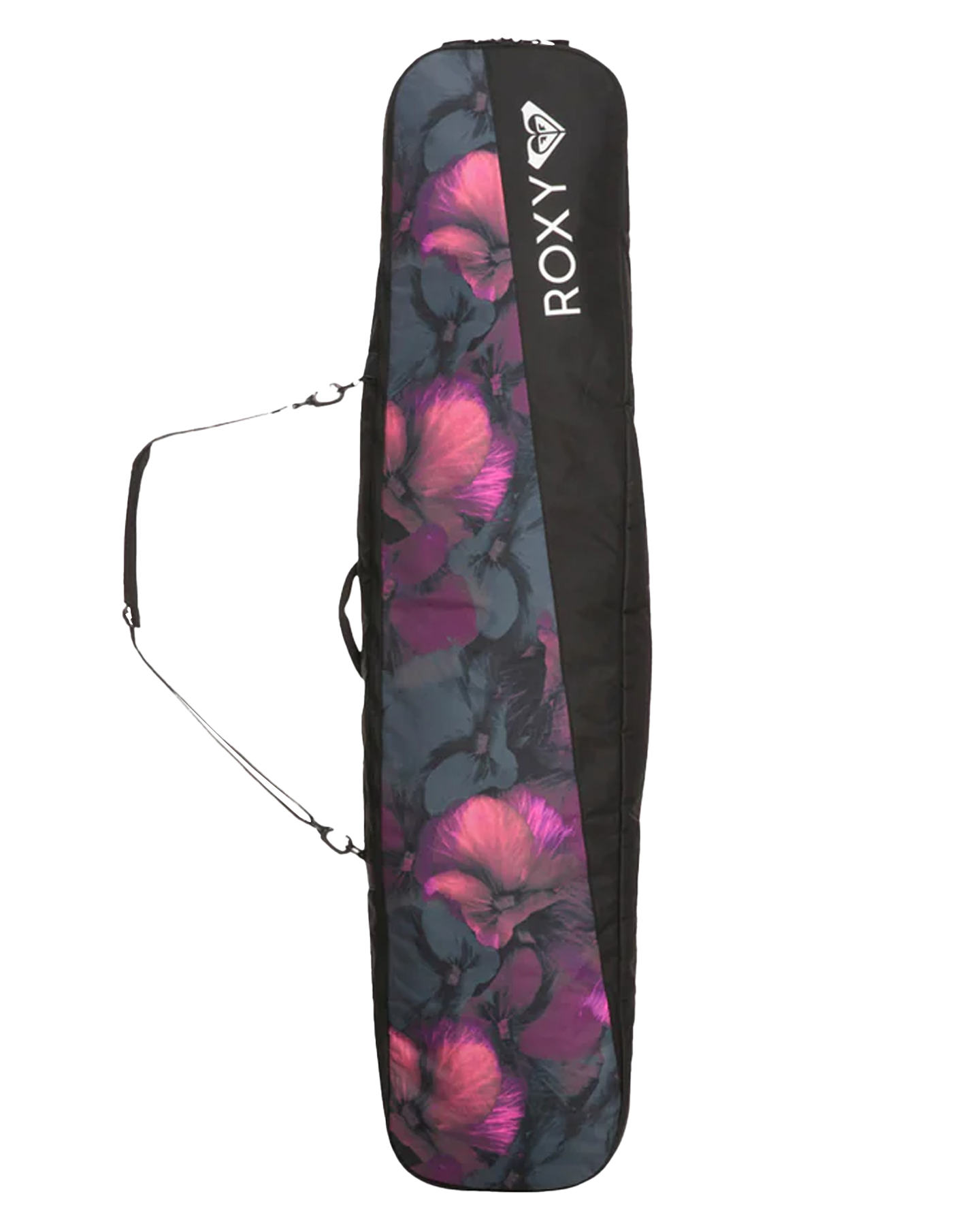 Roxy Women's 102L Snowboard Sleeve Bag - True Black / Pansy Pansy Snowboard Bags - Trojan Wake Ski Snow