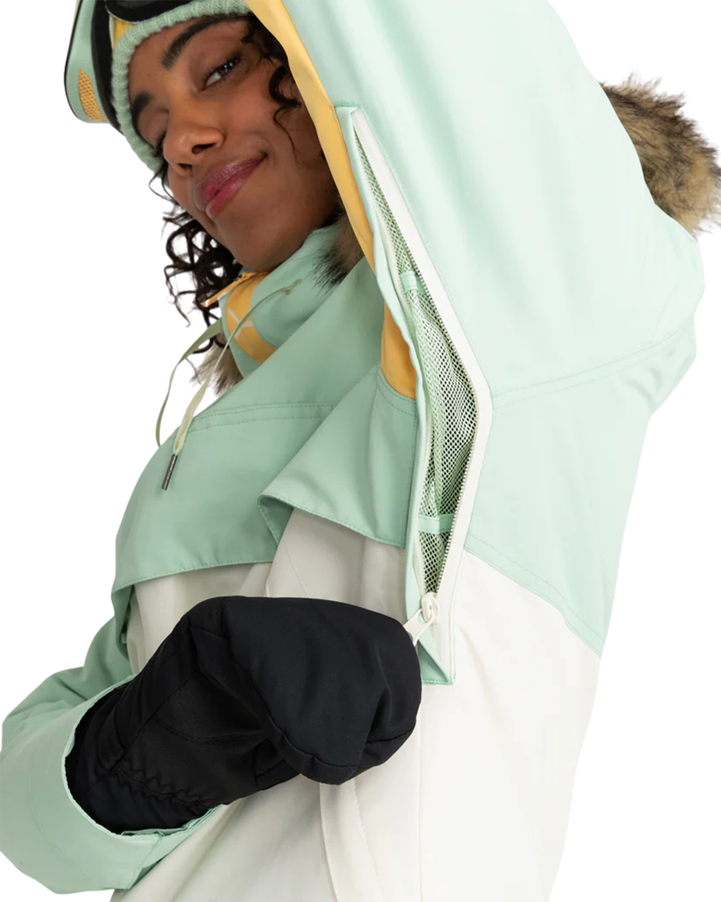 Roxy Women's Shelter Technical Snow Jacket - Cameo Green Women's Snow Jackets - Trojan Wake Ski Snow