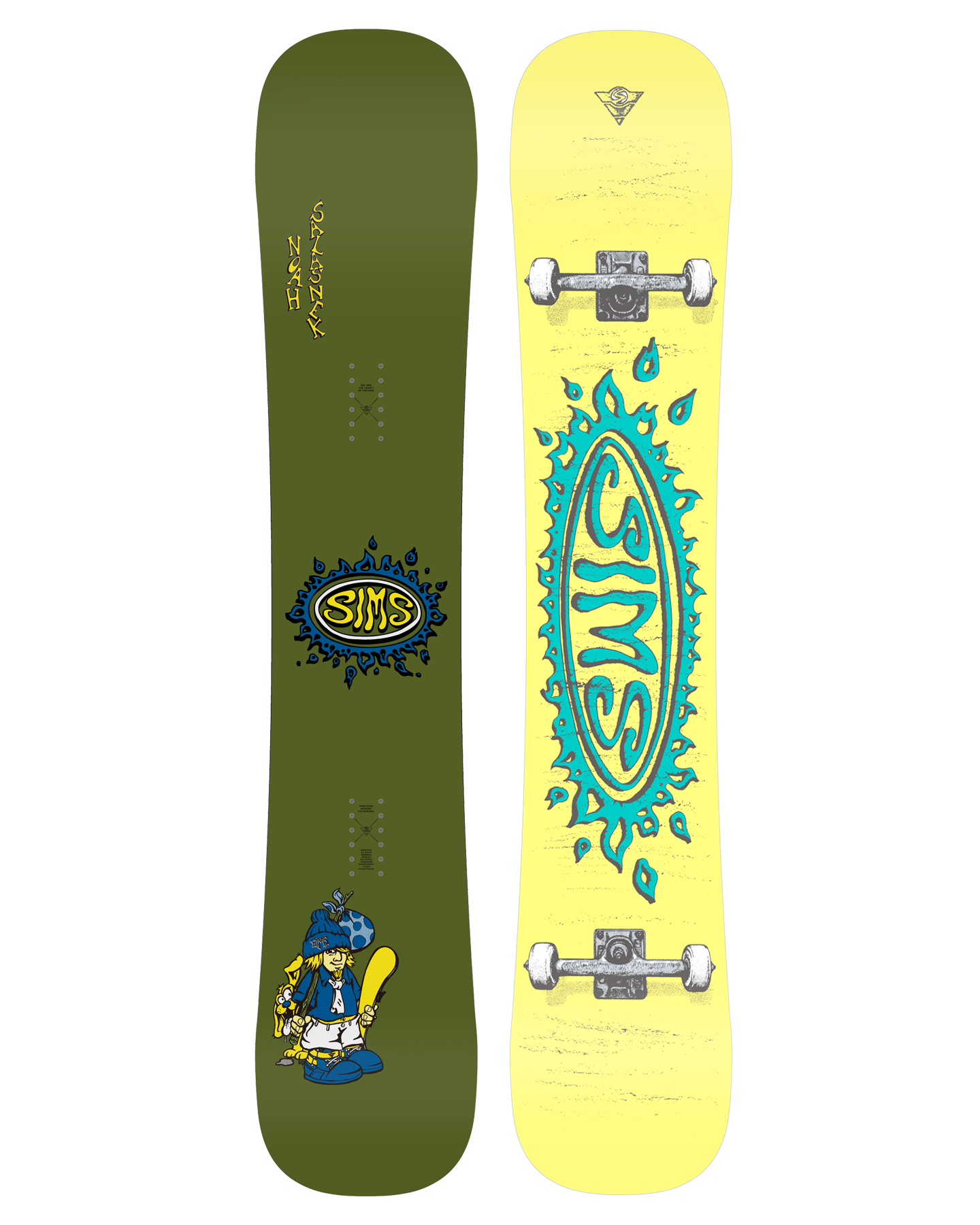 Sims Noah Nub Snowboard - 2025 Men's Snowboards - SnowSkiersWarehouse