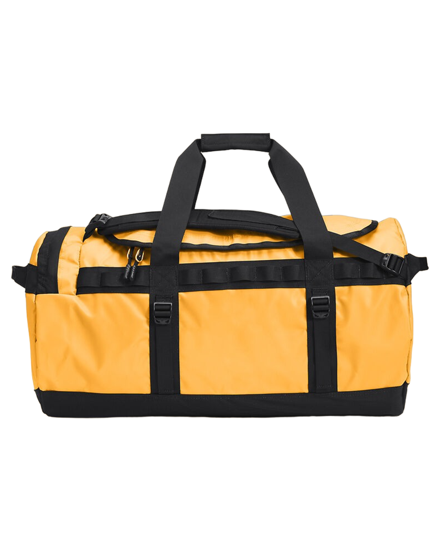 The North Face Base Camp Duffel - Mineral Gold / TNF Black - 2023 Luggage Bags - SnowSkiersWarehouse