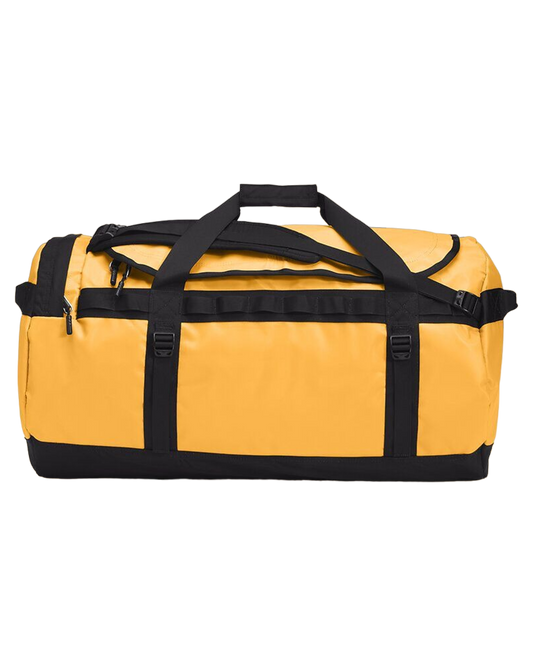 The North Face Base Camp Duffel L - Summit Gold/Tnf Black Luggage Bags - SnowSkiersWarehouse