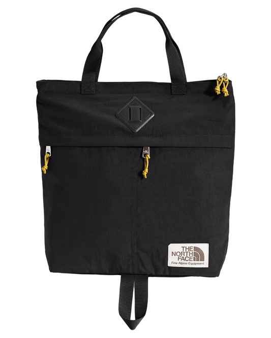 The North Face Berkeley Tote Pack - Tnf Black / Mineral Gold Backpacks - SnowSkiersWarehouse