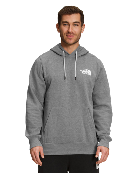 The North Face Box Nse Pullover Hoodie - Tnf Medium Grey Heather/Tnf Black Hoodies & Sweatshirts - Trojan Wake Ski Snow