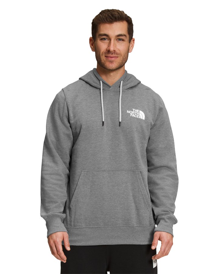 The North Face Box Nse Pullover Hoodie - Tnf Medium Grey Heather/Tnf Black Hoodies & Sweatshirts - Trojan Wake Ski Snow