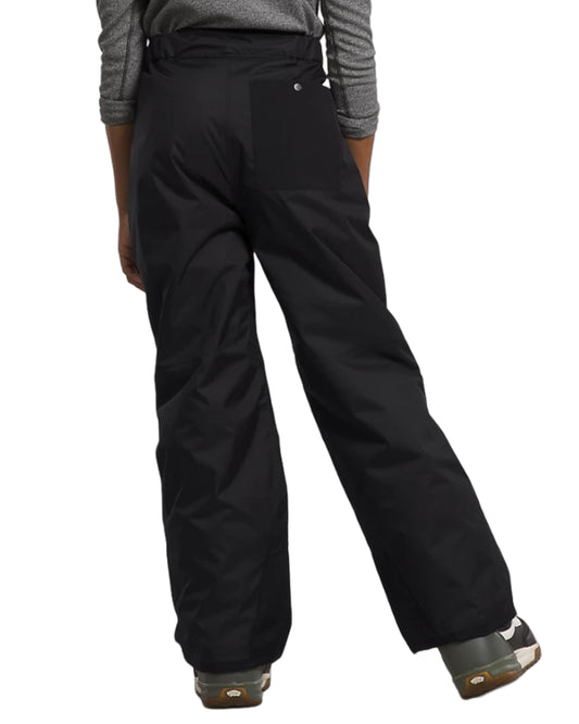 The North Face Boys' Freedom Insulated Snow Pants - Tnf Black Kids' Snow Pants - SnowSkiersWarehouse