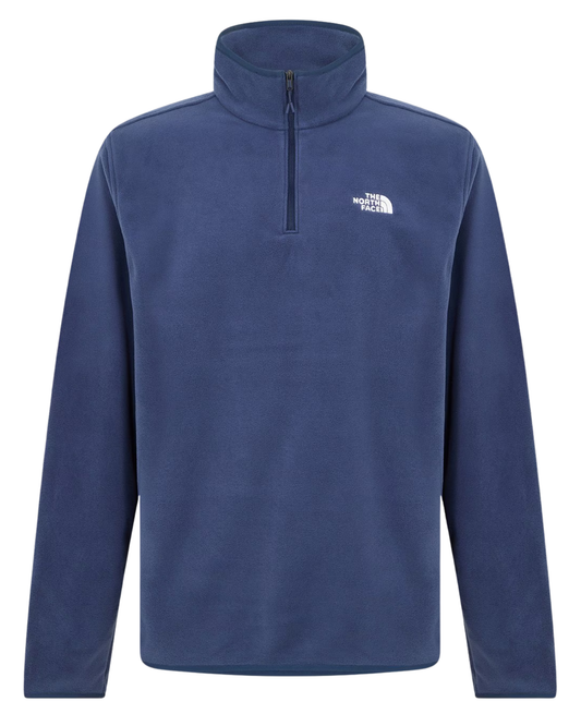 The North Face Men's 100 Glacier 1/4 Zip Fleece - Summit Navy