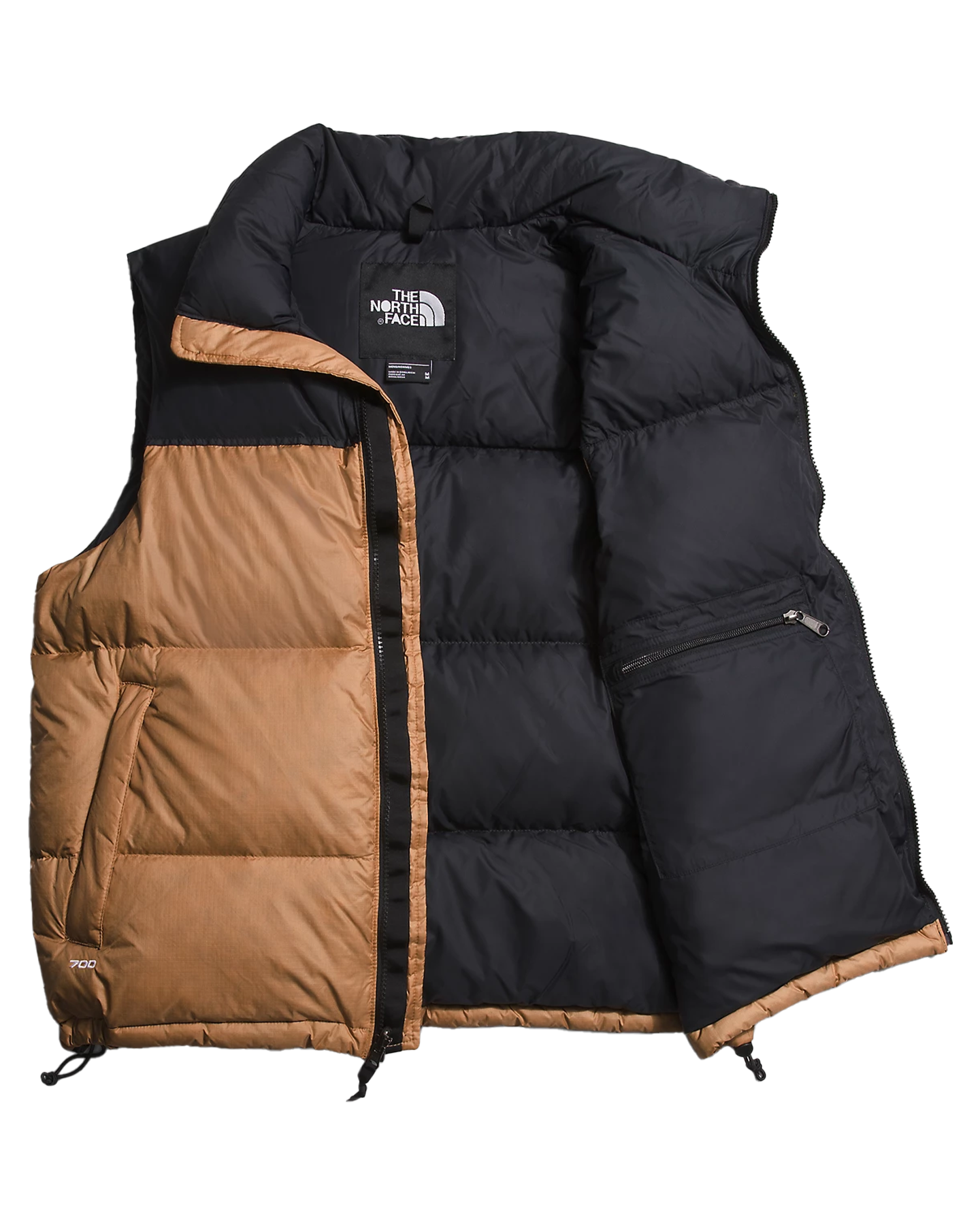 The North Face Men's 1996 Retro Nuptse Vest - Almond Butter Jackets - Trojan Wake Ski Snow