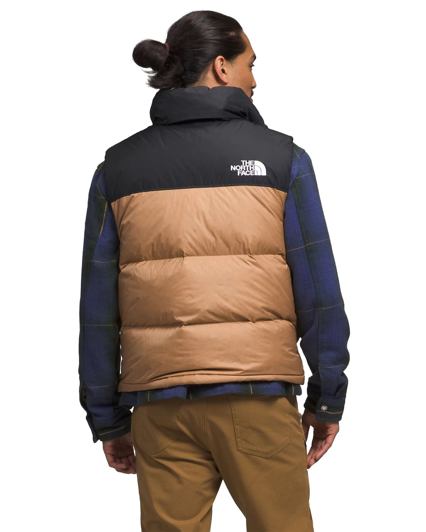 The North Face Men's 1996 Retro Nuptse Vest - Almond Butter Jackets - Trojan Wake Ski Snow