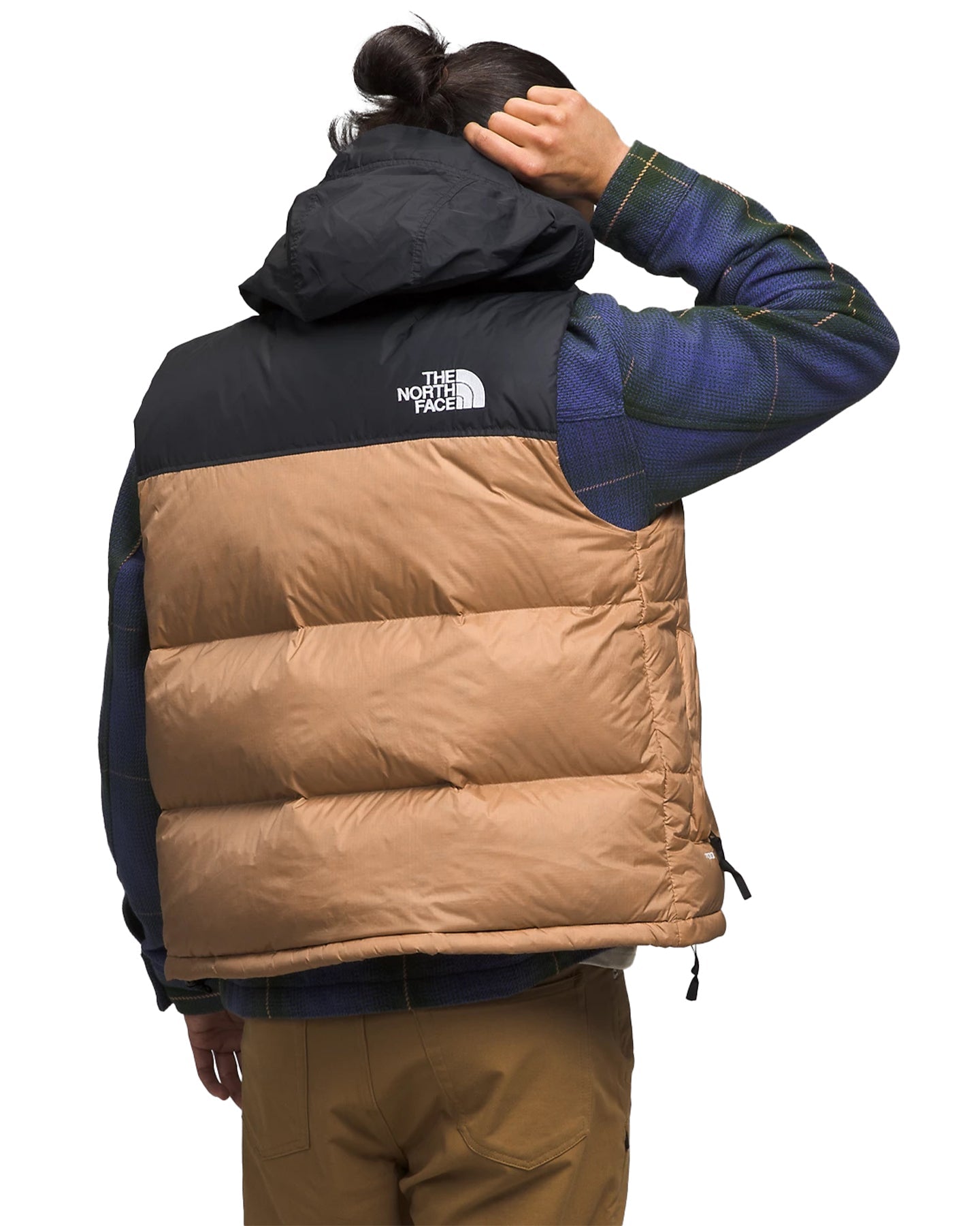 The North Face Men's 1996 Retro Nuptse Vest - Almond Butter Jackets - Trojan Wake Ski Snow