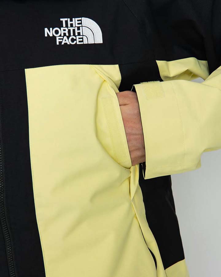 The North Face Men's Balfron Snow Jacket - Sun Sprite/Tnf Black Snow Jackets - Trojan Wake Ski Snow