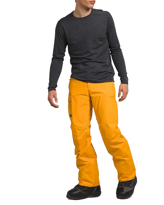 The North Face Men's Freedom Snow Pants - Summit Gold Snow Pants - Trojan Wake Ski Snow