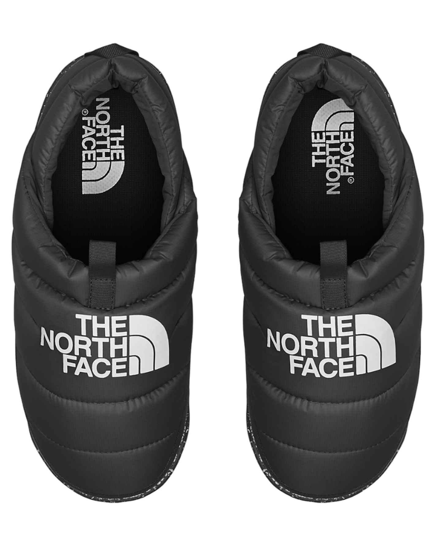 The North Face Men's Nuptse Mule - Tnf Black/Tnf White Apres Boots - SnowSkiersWarehouse