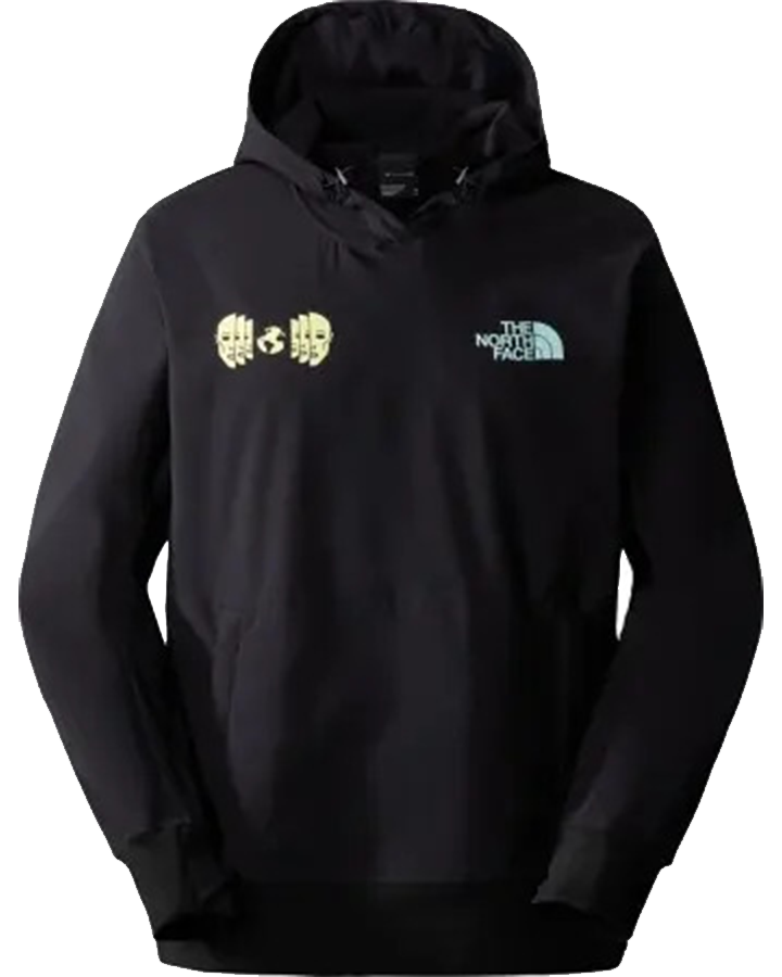 The North Face Men's Tekno Logo Hoodie - Tnf Black/Sun Sprite Hoodies & Sweatshirts - Trojan Wake Ski Snow