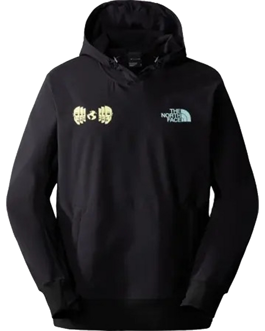 The North Face Men's Tekno Logo Hoodie - Tnf Black/Sun Sprite Hoodies & Sweatshirts - Trojan Wake Ski Snow