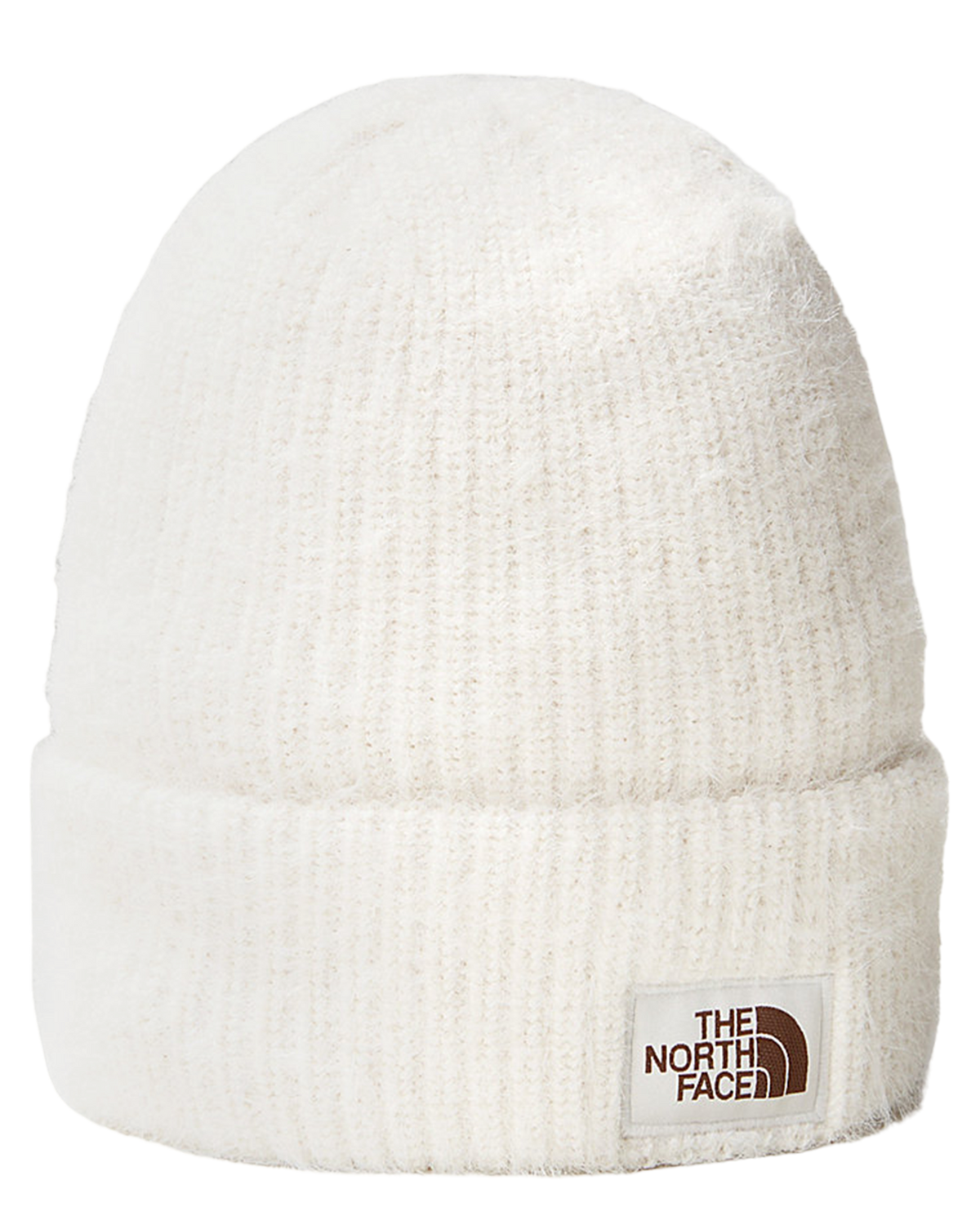 white north face beanie women's