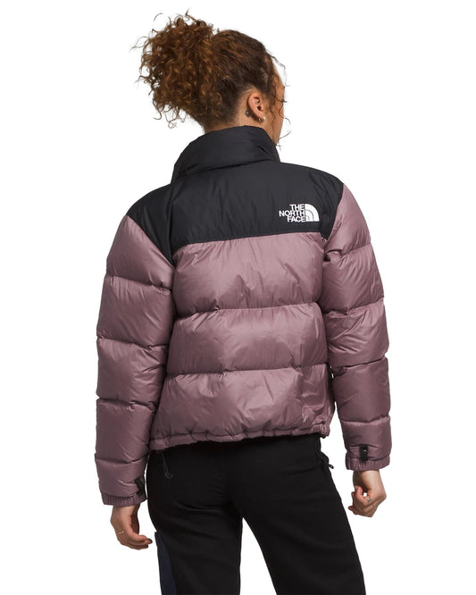 The North Face Women's 1996 Retro Nuptse Jacket - Fawn Grey / TNF Black Jackets - Trojan Wake Ski Snow