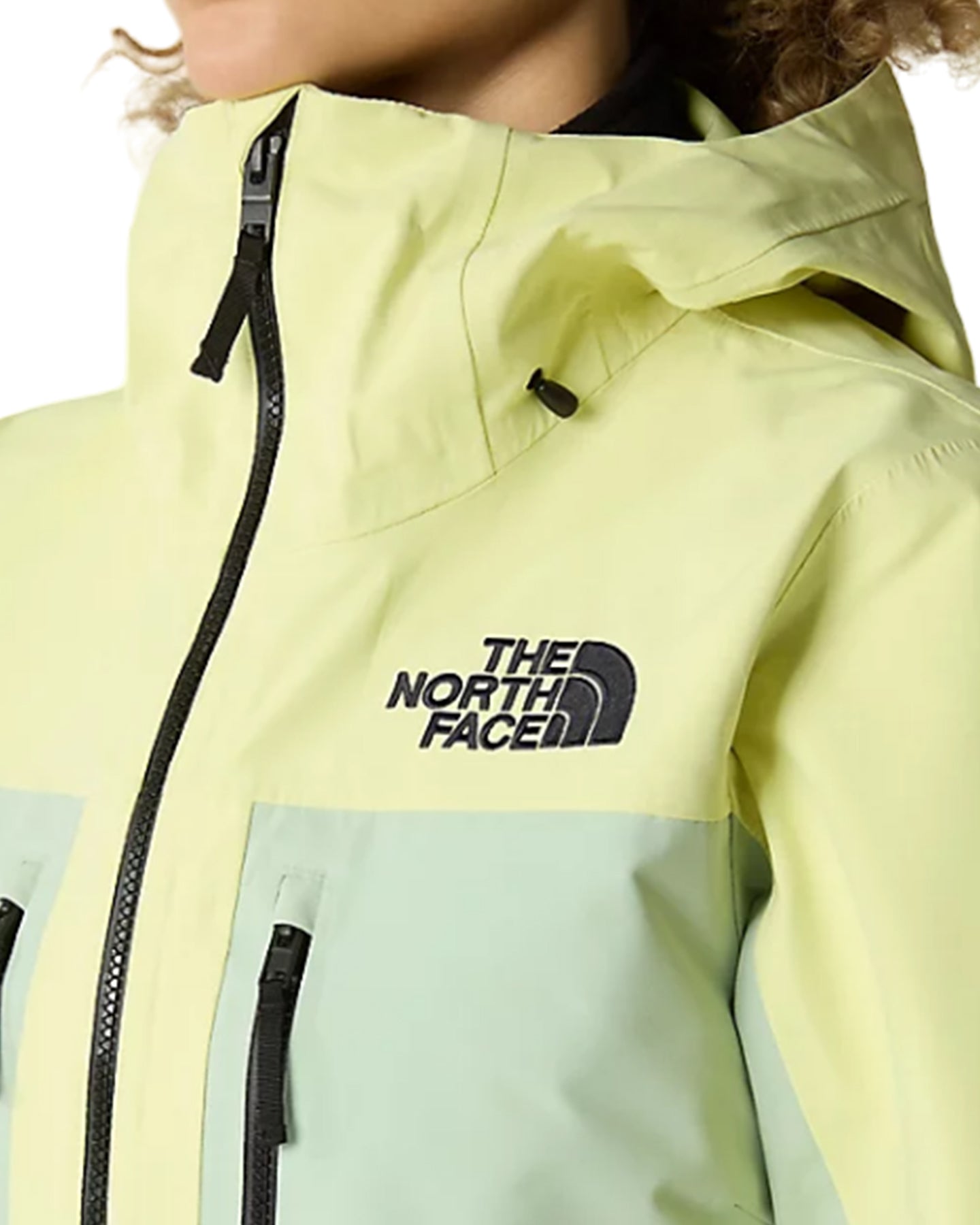 The North Face Women's Dragline Snow Jacket - Sun Sprite/Misty Sage Women's Snow Jackets - SnowSkiersWarehouse