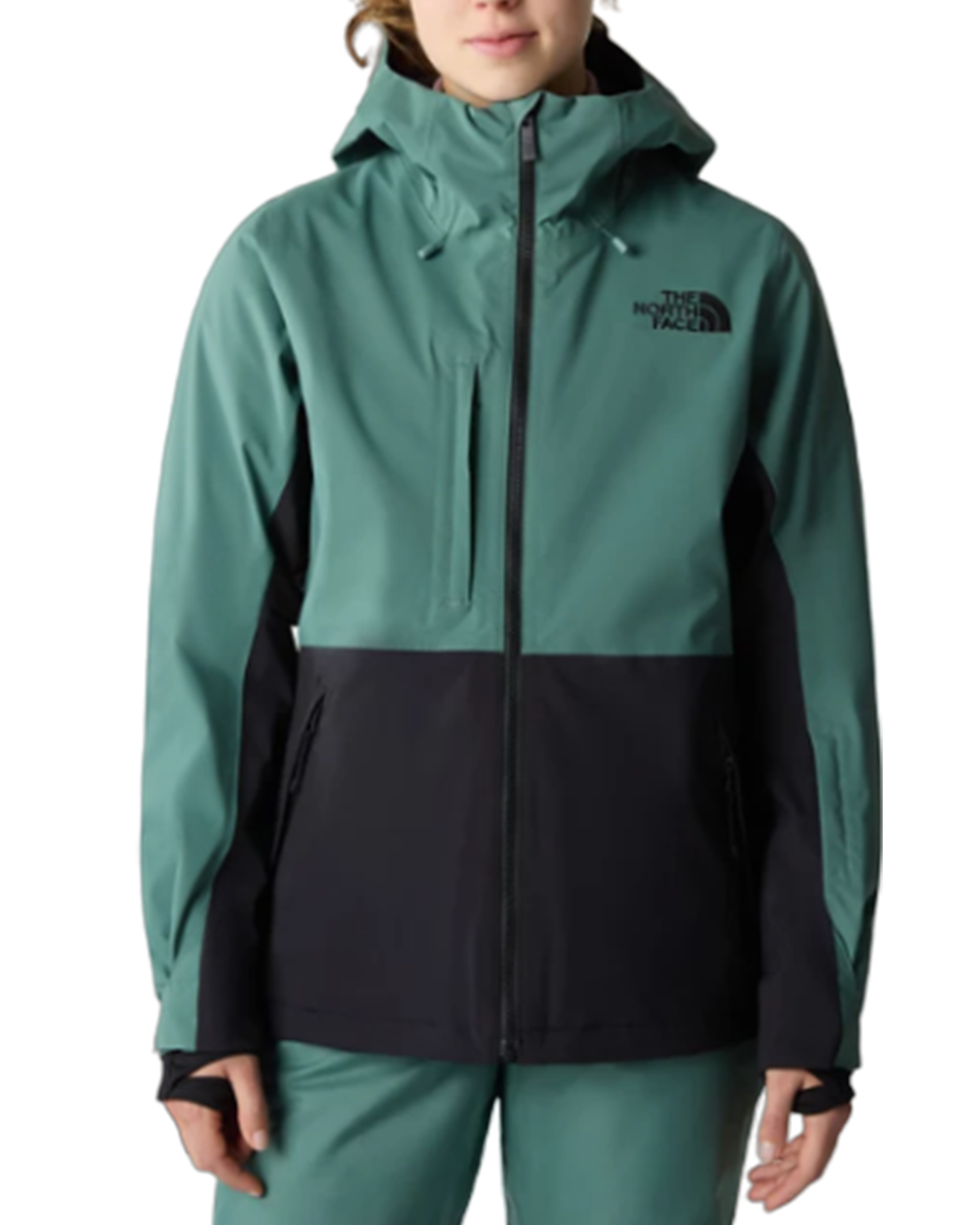 The North Face Women s Freedom Stretch Snow Jacket Dark Sage Tnf