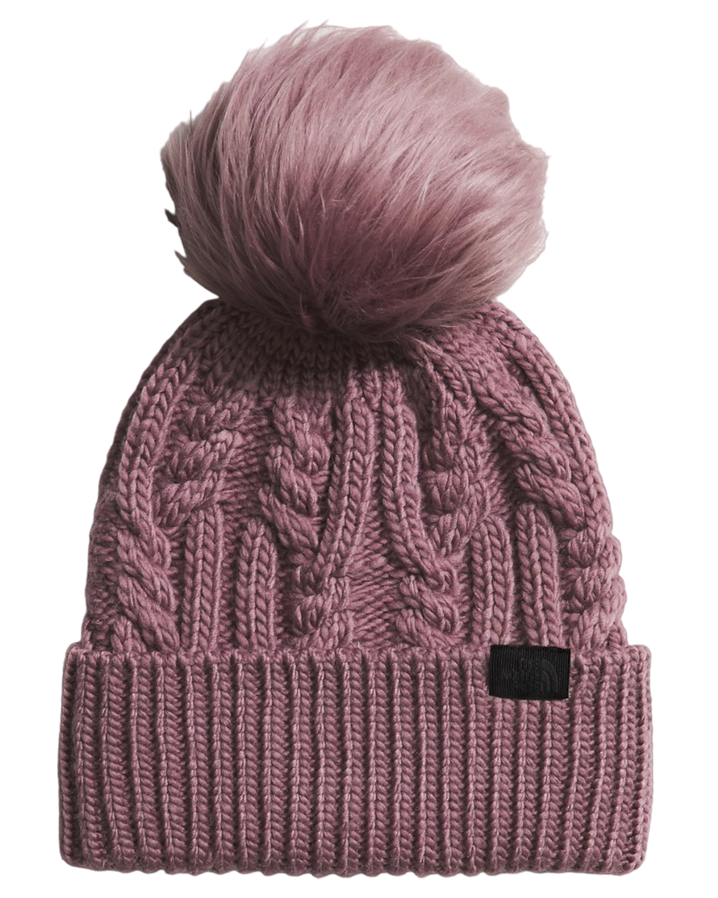 The North Face Women's Oh Mega Fur Pom Beanie - Fawn Grey