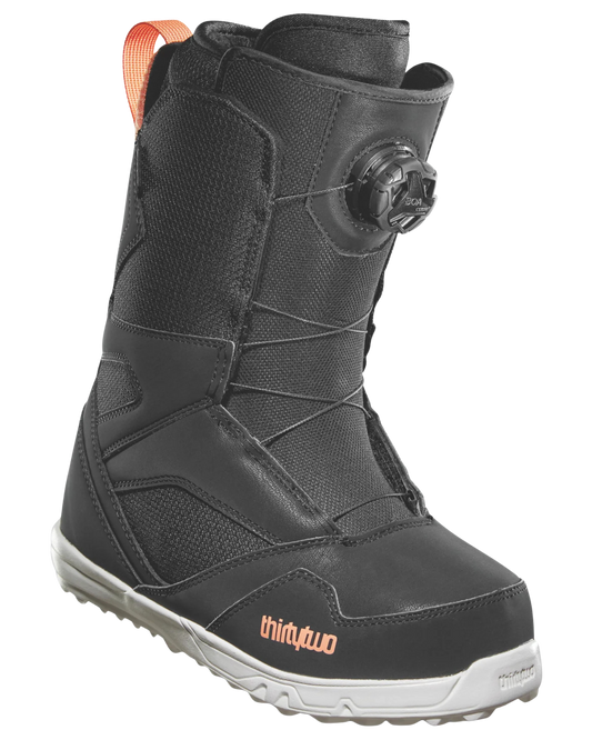 ThirtyTwo Women's STW BOA® Snowboard Boots - Black Women's Snowboard Boots - Trojan Wake Ski Snow