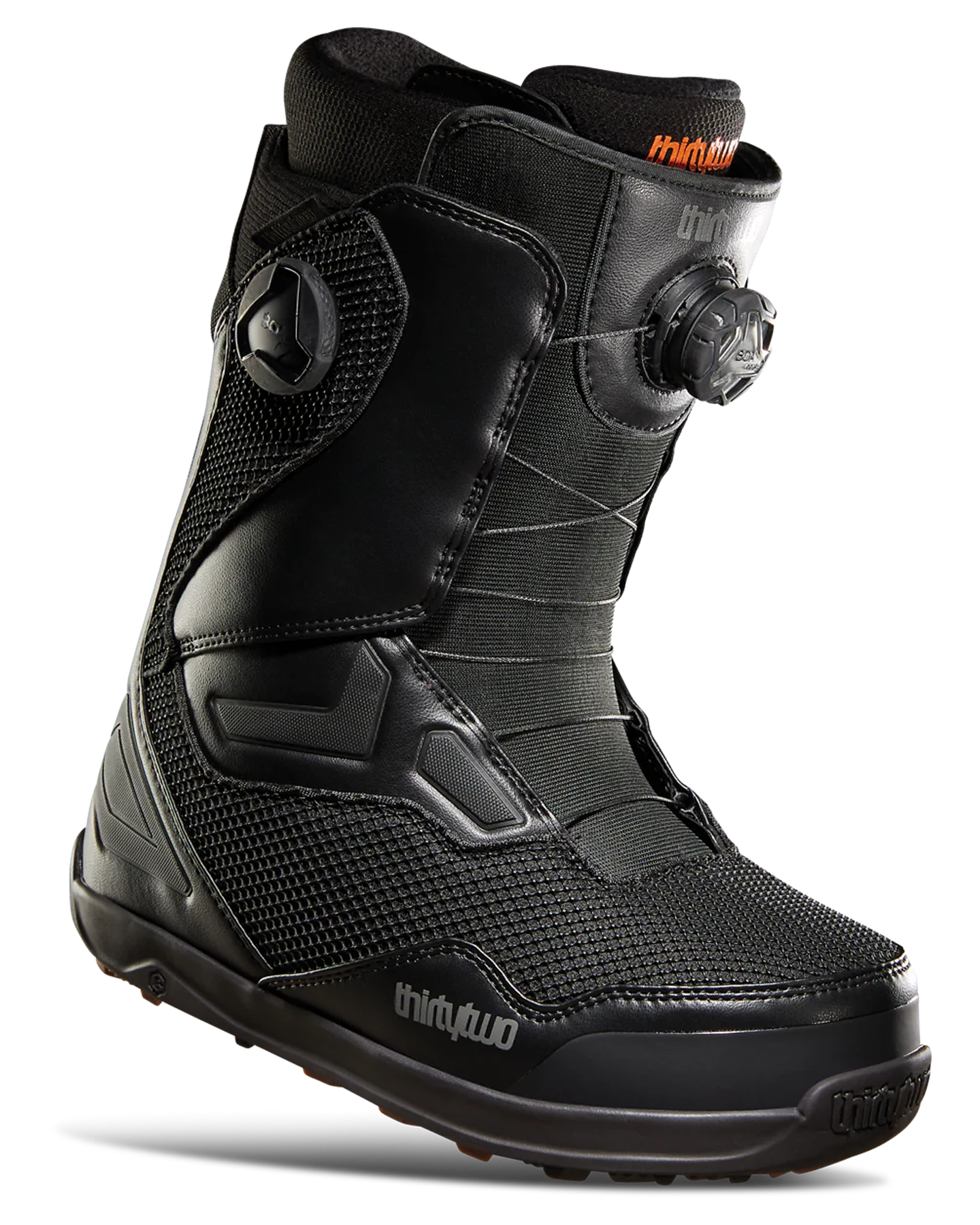 Thirtytwo TM-2 Double BOA Wide Snowboard Boots - Black - 2024 Snowboard Boots - Mens - SnowSkiersWarehouse